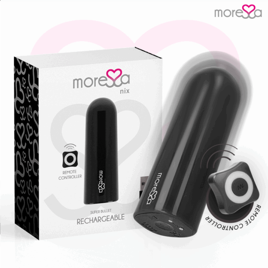 MORESSA - TELECOMANDO VIBRATORE NIX NERO