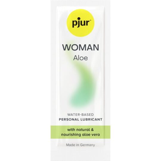 PJUR - WOMAN ALOE LUBRIFICANTE A BASE ACQUA 2 ML