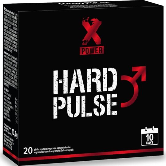 XPOWER - TRATTAMENTO HARD PULSE EXPRESS 10 GIORNI DI EREZIONE E RESISTENZA 20 CAPSULE