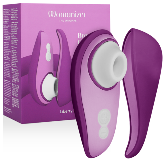 WOMANIZER - LIBERTY 2 STIMOLATORE E ASPIRATORE CLITORIDEO VIOLA