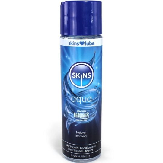 SKINS - AQUA LUBRIFICANTE A BASE D'ACQUA 250 ML