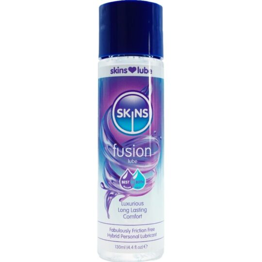 SKINS - FUSION LUBRIFICANTE IBRIDO A BASE DI ACQUA E SILICONE 130 ML