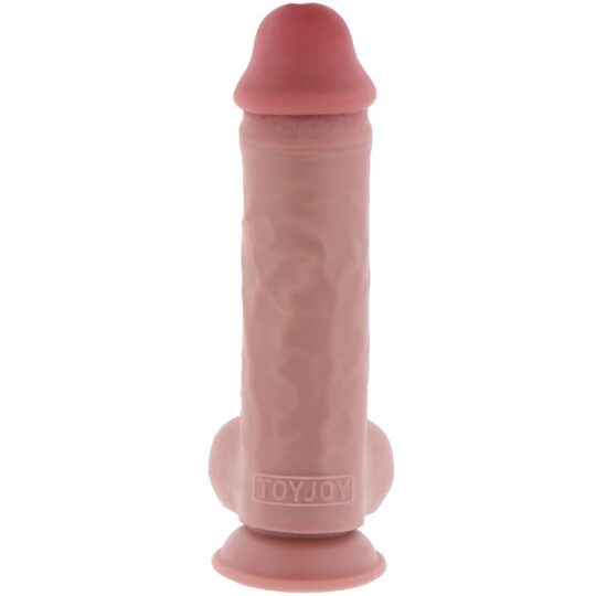 GET REAL - PENE REALISTICO DELUXE CON TESTICOLI EXTRA SPESSI 28 CM