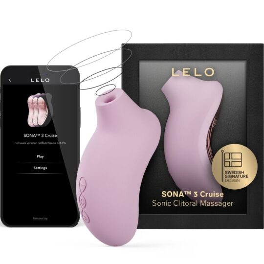 LELO - SONA 3 CRUISE MASSAGGIATORE CLITORIDEO SONICO ROSA CHIARO