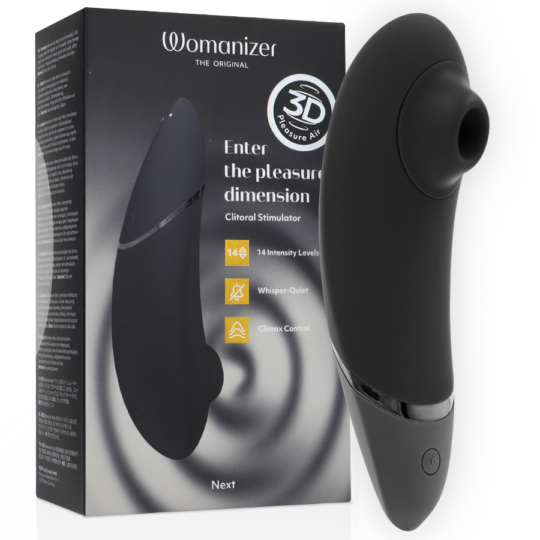 WOMANIZER - NEXT STIMOLATORE CLITORIDEO NERO