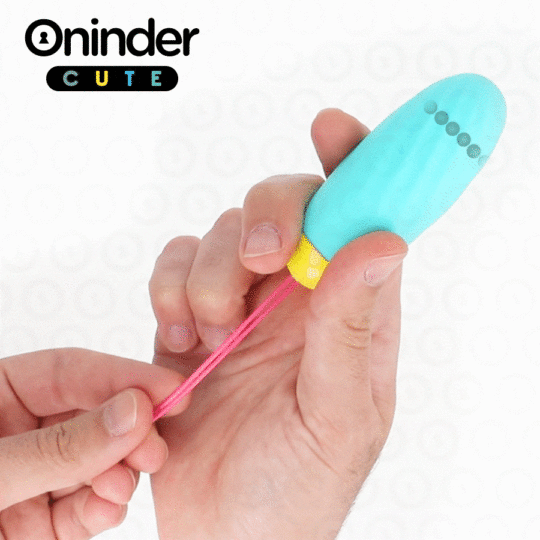 ONINDER CUTE - UOVO VIBRANTE LOVE PLEASURE - GEMME ROTANTI IN SILICONE - APP GLOBALE GRATUITA