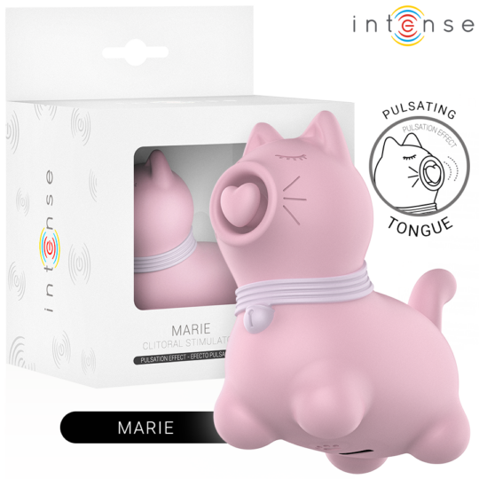 INTENSE - STIMOLATORE DELLA LINGUA CON EFFETTO PULSAZIONE MARIE PINK