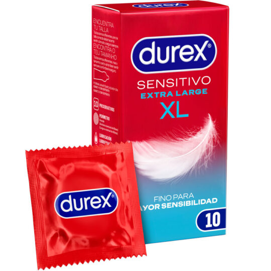 DUREX - PRESERVATIVI SENSITIVE XL EXTRA LUNGO 10 UNITÀ