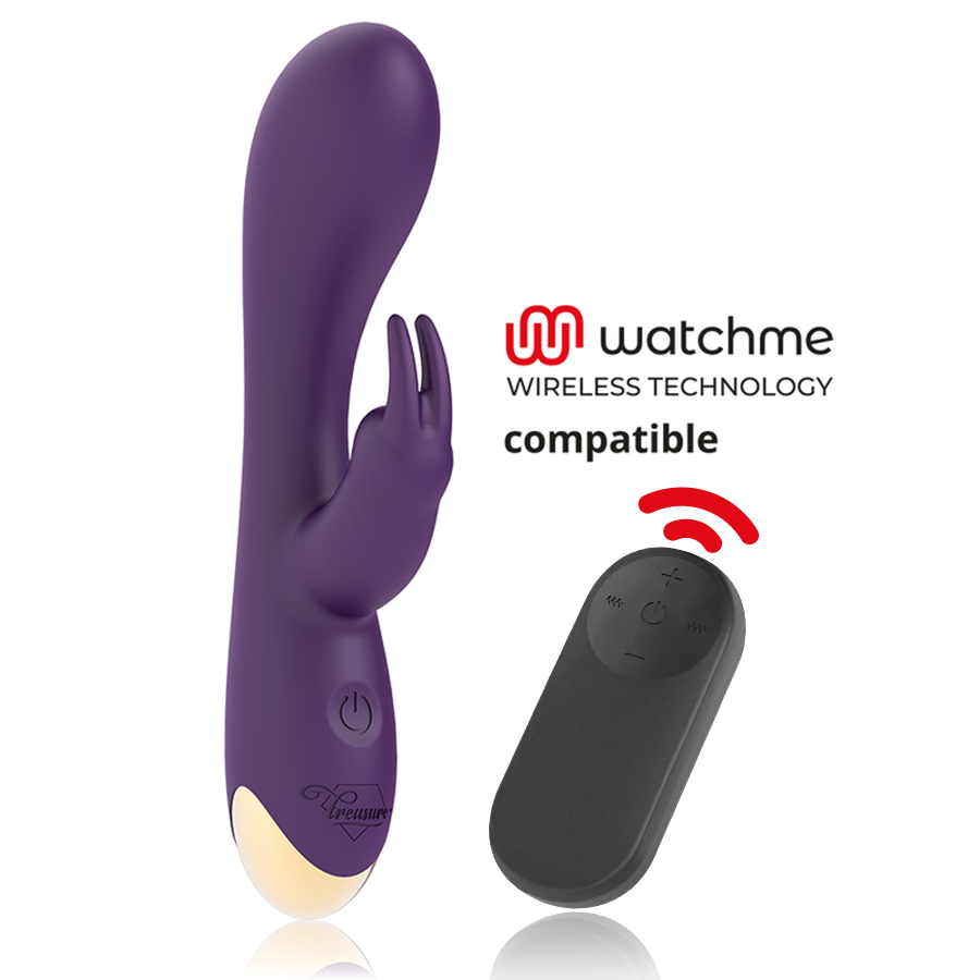 TREASURE - LAURENCE VIBRATORE RABBIT + TELECOMANDO WATCHME
