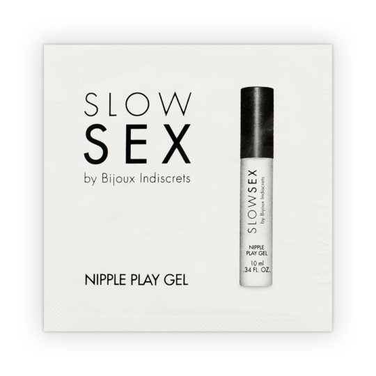 BIJOUX - SLOW SEX GEL STIMOLANTE NIPPLE PLAY GEL MONODOSE 6 ML