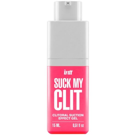 INTT - SUCK MY CLIT GEL EFFETTO ASPIRAZIONE FRAGOLA SELVAGGIA 15 ML