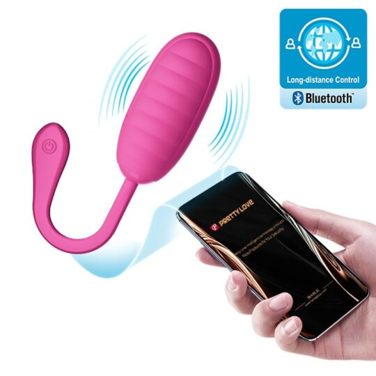 PRETTY LOVE - UOVO VIBRANTE RICARICABILE ROSA CATALINA APP
