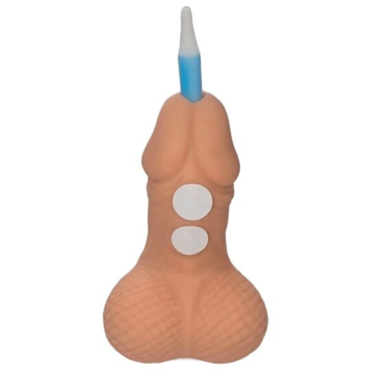 DIABLO PICANTE - CANDELA CON NUMERO DI COMPLEANNO A FORMA DI PENE