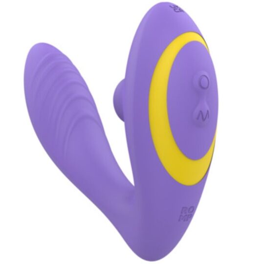 ROMP - REVERB STIMOLATORE DEL PUNTO G E DISPOSITIVO DI ASPIRAZIONE CLITORIDEA REVERB VIOLA