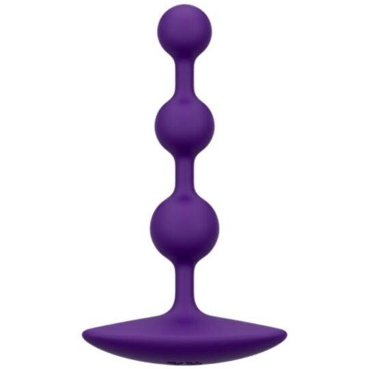 ROMP - AMP PERLE ANALALI IN SILICONE FLESSIBILE VIOLA 12,5 CM VIOLA