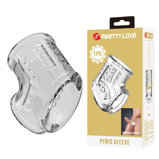 PRETTY LOVE - GUAINA PER PENE CORTA E TRASPARENTE