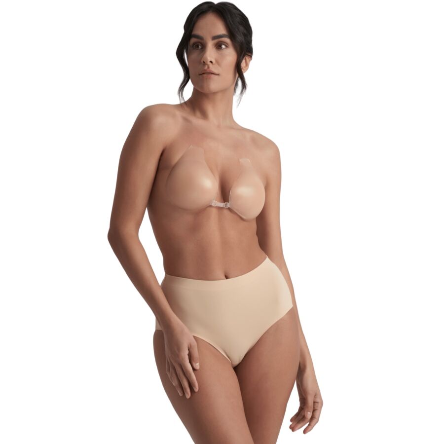 BYE-BRA - COPAS DE SILICONA BEIGE COPA B