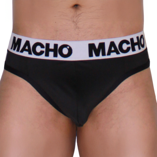 MACHO - MTG002 PERIZOMA NERO/NERO S