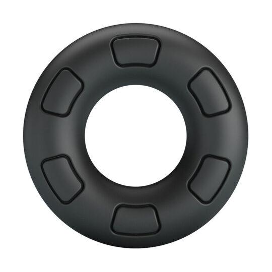 CRAZY BULL - ANELLO PER PENE IN SILICONE SUPER MORBIDO BERTRAM NERO