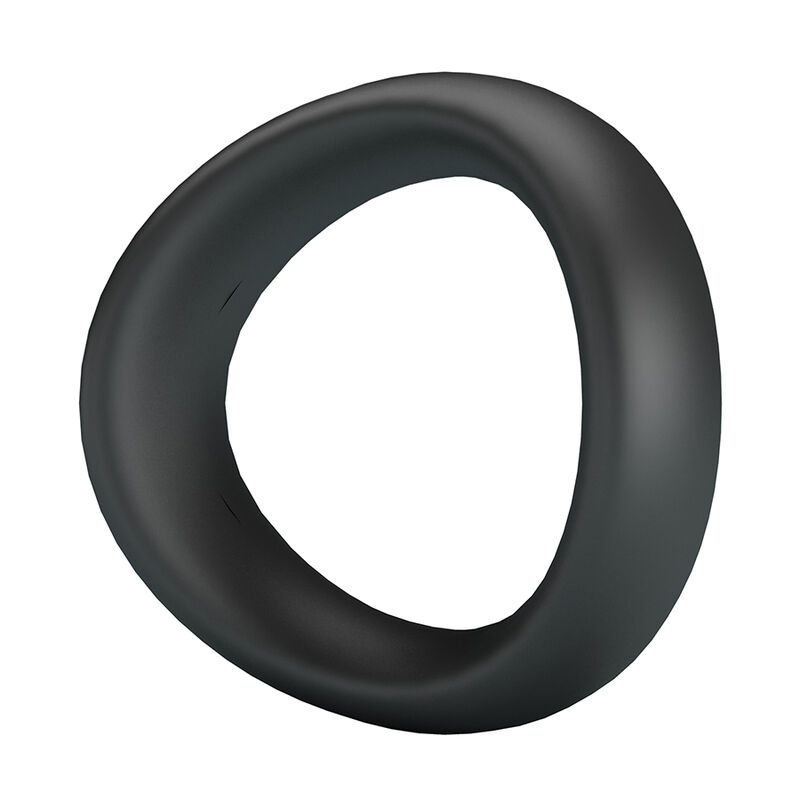 CRAZY BULL - VALEN ANELLO PER PENE ERGONOMICO IN SILICONE NERO
