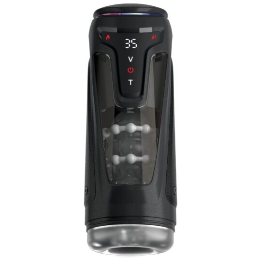 PDX ELITE - MOTO-BATOR PRO MASTURBATORE AUTOMATICO VIBRANTE E RISCALDANTE CON PROTEZIONE, 26,5 CM