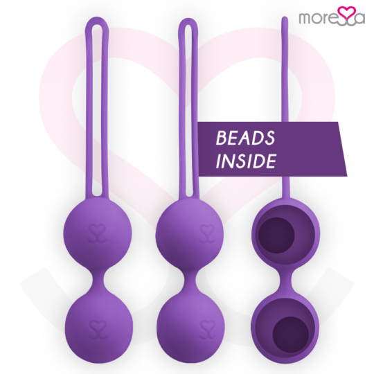 MORESSA - OSIAN DUE SILICONE PREMIUM LILLA