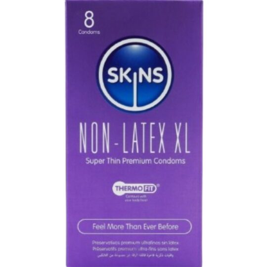 SKINS - PRESERVATIVI SENZA LATTICE, CONFEZIONE XL DA 4