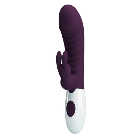 PRETTY LOVE - VIBRATORE A CONIGLIO NAUGHTY BUNNY A 30 FUNZIONI, VIOLA