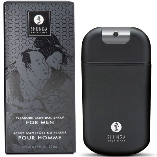 SHUNGA - SPRAY CONTROLLO DEL PIACERE PER UOMINI 20 ML