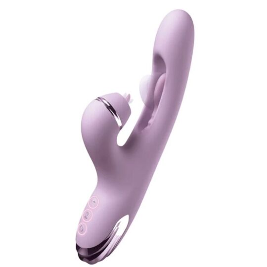 FANTASY FOR HER - VIBRATORE G-TOUCH PULSE PRO VIOLA PER LA STIMOLAZIONE DEL PUNTO G E DEL CLITORIDE A FORMA DI CONIGLIO