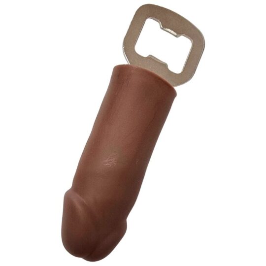 DIABLO PICANTE - APRIPENE IN GOMMA MARRONE A FORMA DI PENE