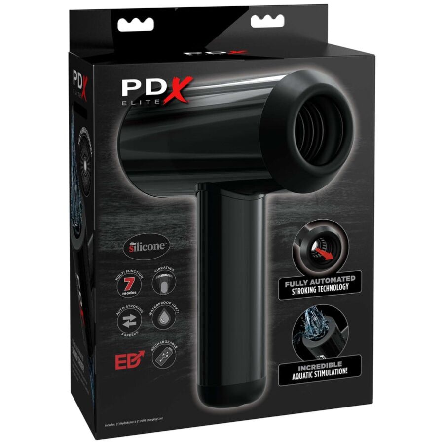 PDX ELITE - DOPPIO MASTURBATORE AUTOMATICO ACQUATICO