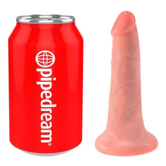 KING COCK - DILDO CON SFERE 14 CM - CARNE