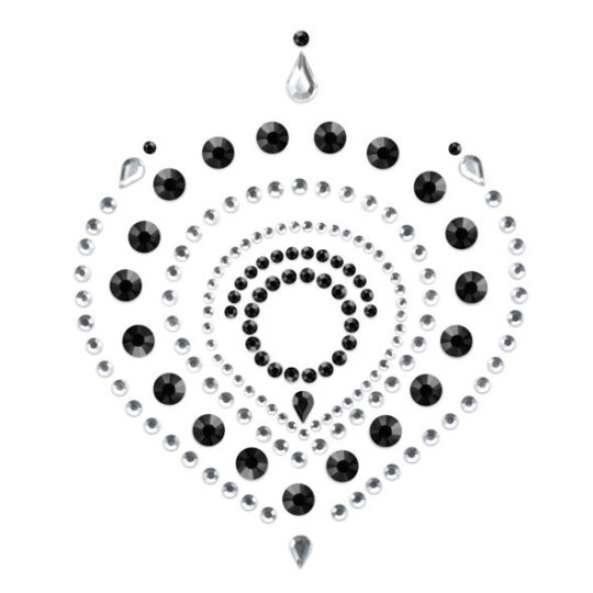 BIJOUX INDISCRETS - FLAMBOYANT NERO & ARGENTO