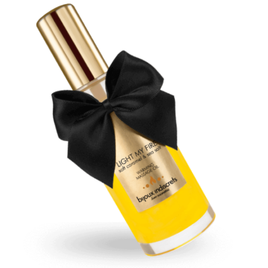 BIJOUX INDISCRETS - OLIO DA MASSAGGIO EFFETTO CALDO AROMA CARAMELLO