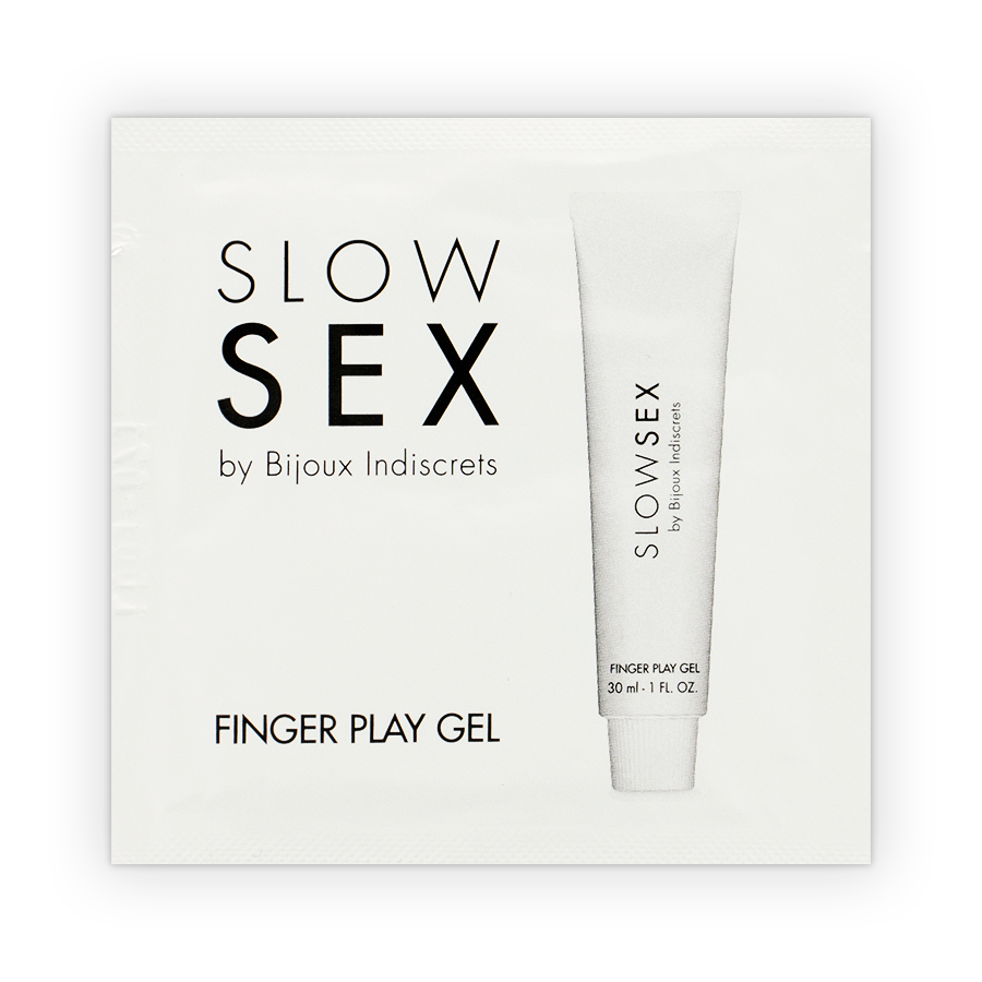 BIJOUX INDISCRETS - GEL DA MASSAGGIO SEX SLOW CON FINGER PLAY MONODOSE