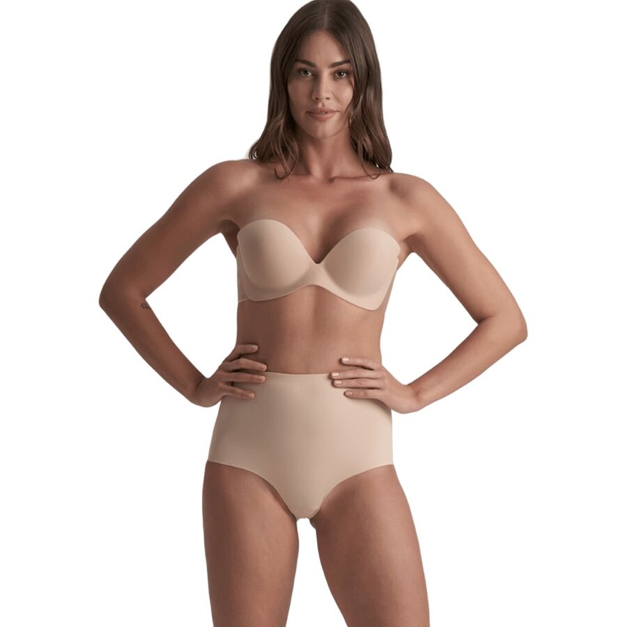 BYE-BRA - DIVA BRA SUJETADOR ADHESIVO BEIGE COPA B