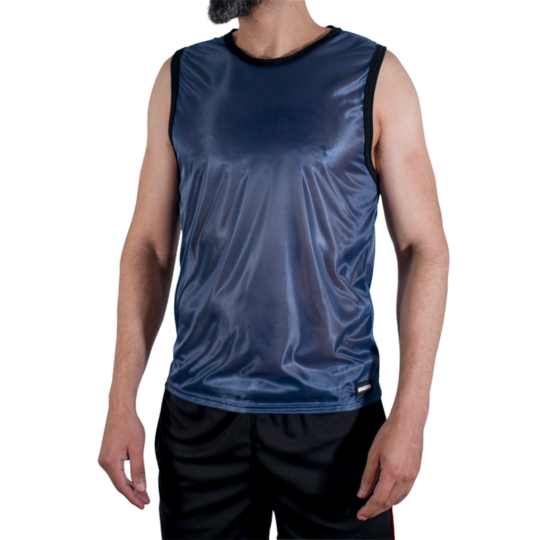 MACHO - T-SHIRT BLU NAVY S/M