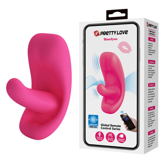 PRETTY LOVE - HAZELYNN MASSAGGIATORE ROSA CON 12 FUNZIONI E CONTROLLO TRAMITE APP