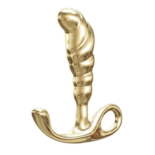 PRETTY LOVE - MASSAGGIATORE PROSTATICO IN LEGA DI ZINCO JACK, COLORE ORO
