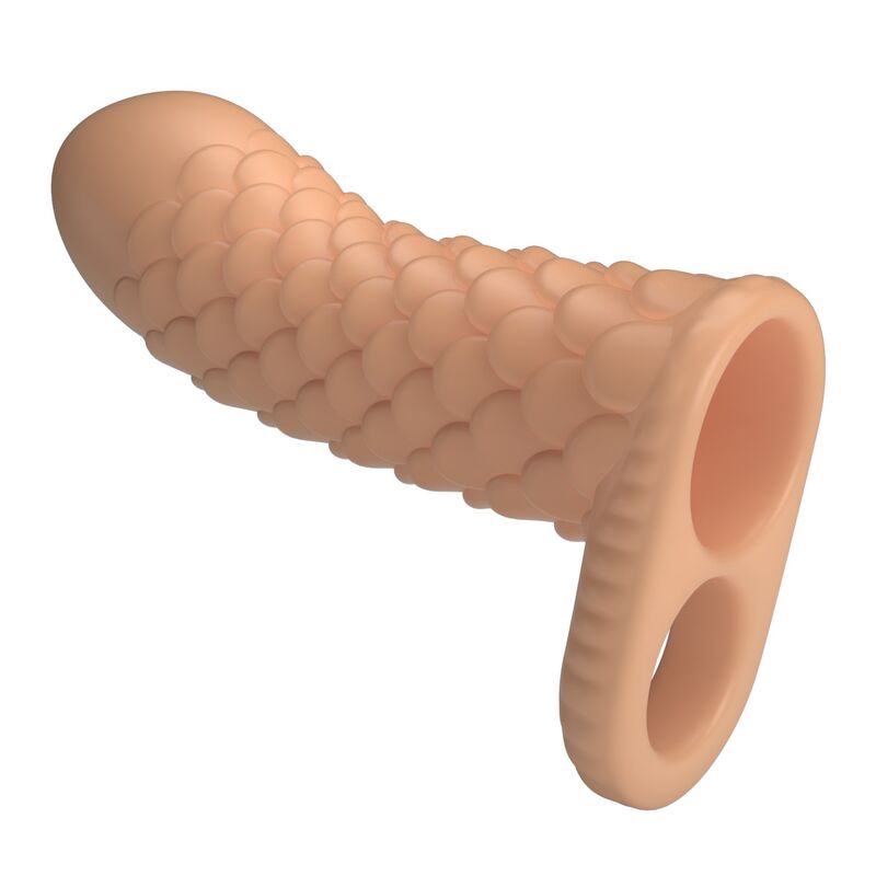 PRETTY LOVE - MANICOTTO DI ESTENSIONE DEL PENE NESMITH 13 CM Ø 3,8 CM NATURALE