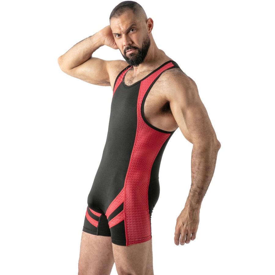 LOCKER GEAR - CANOTTA AD ACCESSO LIBERO ROSSA S
