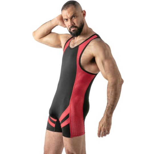 LOCKER GEAR - CANOTTA AD ACCESSO LIBERO ROSSA M