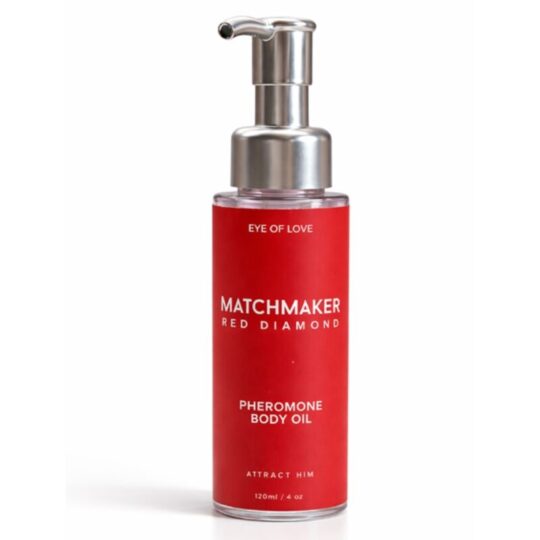 EYE OF LOVE - OLIO CORPO AI FEROMONI DIAMANTE ROSSO CHE FA DAI COMBINATORI DI AMICI 120 ML