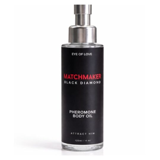 EYE OF LOVE - OLIO CORPO AI FEROMONI DIAMANTE NERO - MATCHMAKER 120 ML