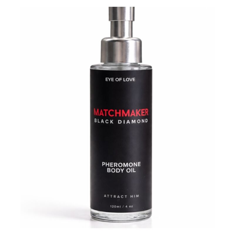 EYE OF LOVE - OLIO CORPO AI FEROMONI DIAMANTE NERO - MATCHMAKER 120 ML