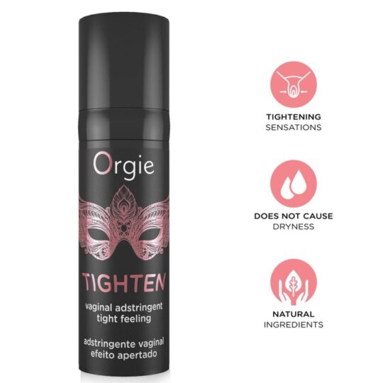 ORGIE - GEL RASSODANTE PER INTIMO, EFFETTO RASSODANTE, 15 ML