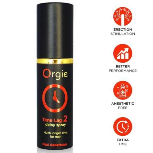 ORGIE - TIME LAG 2 RITARDO SPRAY ANESTETICO GRATUITO 10 ML