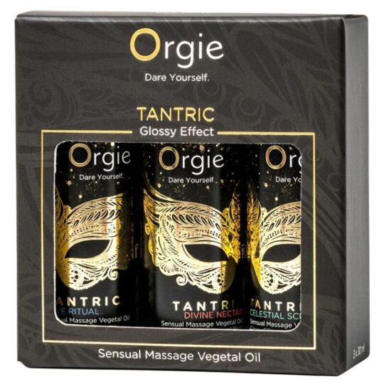 ORGIE - COLLEZIONE TANTRICA MINI FORMATO OLI DA MASSAGGIO SENSUALI 3 X 30 ML