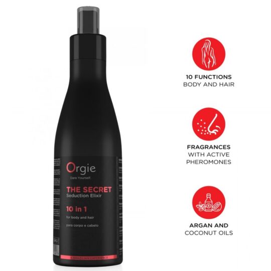 ORGIE - ELISIR SEGRETO DELLA SEDUZIONE 10 IN 1 LOZIONE CORPO E CAPELLI 200 ML